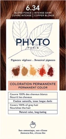Phyto Color Haarfarbe Kit 6.34 dark golden blonde copper, 112ml