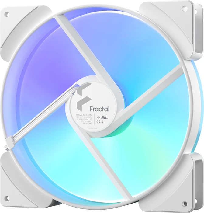 Fractal Design Prisma AL-18 PWM weiß, 180mm