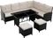 Juskys Polyrattan Manacor Lounge-Set Vorschaubild