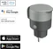 Hama WLAN-Steckdose Outdoor, Smart-Steckdose, grau Vorschaubild