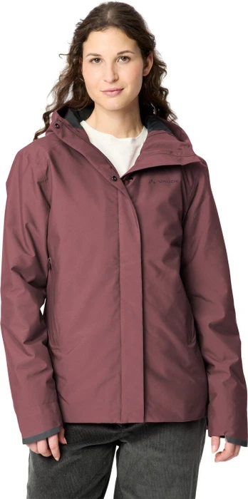 Vaude Cyclist Warm Rain Fahrradjacke ruby dusk (Damen)