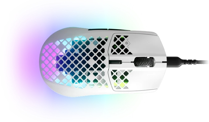 SteelSeries Aerox 3 Snow 2022 Edition, weiß, USB