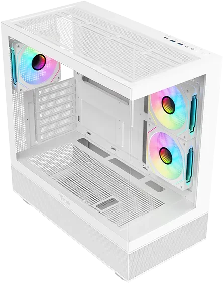 iTek Showbui 42W White, Glasfenster
