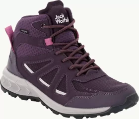 Jack Wolfskin Woodland 2 Texapore Mid purple/phantom (Damen)