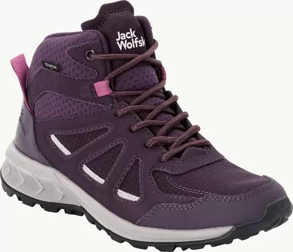 Jack Wolfskin Woodland 2 Texapore Mid purple/phantom (Damen)
