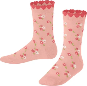 Falke Ditsy Flowers Socken peach perl (Junior)
