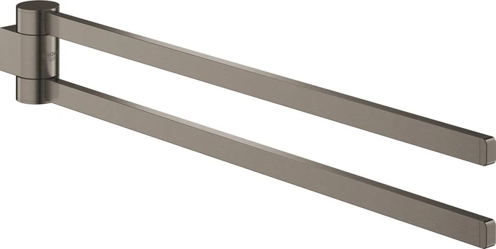 Grohe Selection Handtuchhalter schwenkbar hard graphite gebürstet