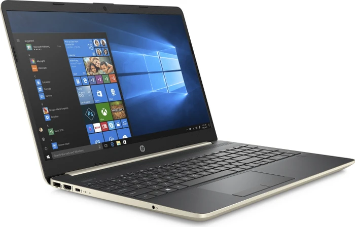 HP Laptop 15-dw1265ng, Pale Gold, Core i5-10210U, 8GB RAM, 256GB SSD, 1TB HDD, GeForce MX130, DE
