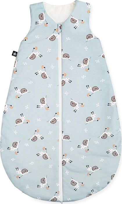 Julius Zöllner Jersey Ganzjahresschlafsack Schnecke Gr.92/98, 2.5TOG, 18-24M
