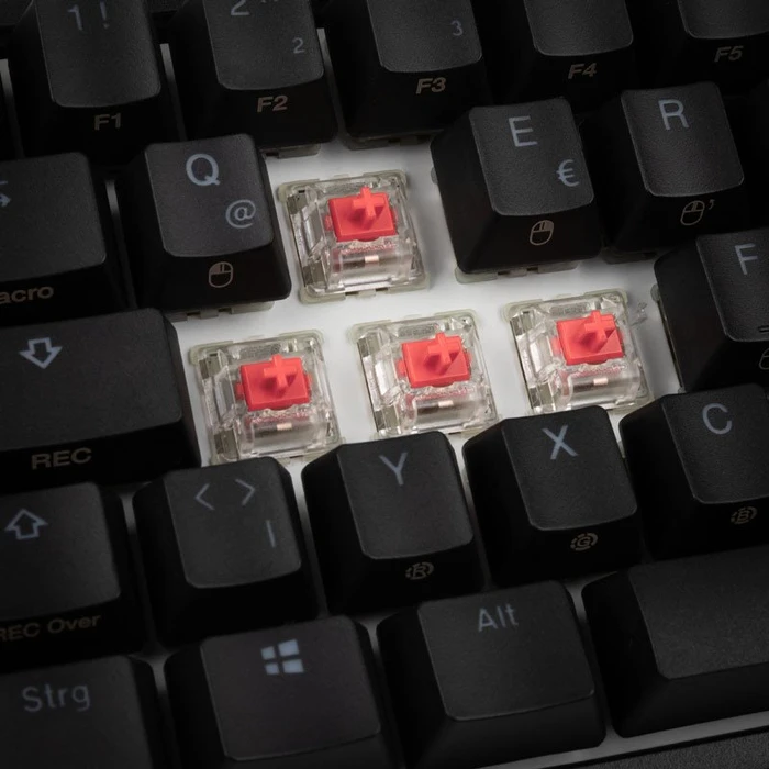Ducky One 2 SF PBT, MX SILENT RGB RED, USB, DE