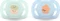 Philips Avent SCF075/04 ultra start Beruhigungsschnuller, 0-2M, Silikon, blau/grün, 2 Stück Vorschaubild