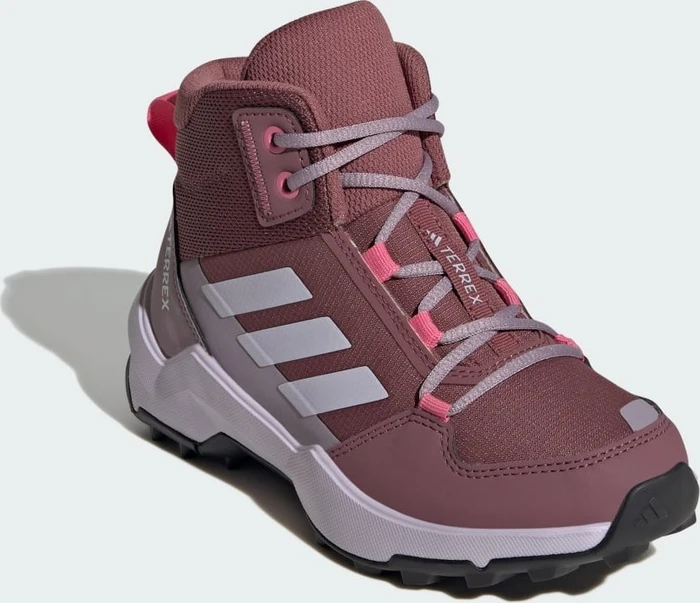 adidas Terrex AX4R Mid burgundy/silver dawn/pink fusion (Junior)