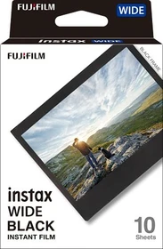Fujifilm instax WIDE Sofortbildfilm Black Frame, 10 Aufnahmen