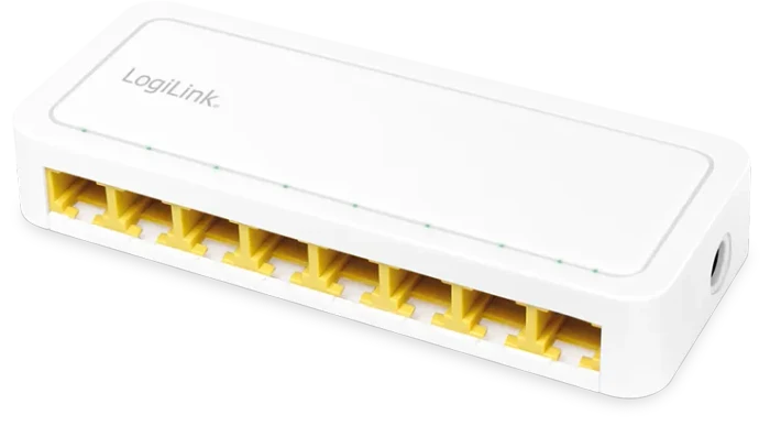 LogiLink NS200 Desktop Gigabit Switch, 8x RJ-45