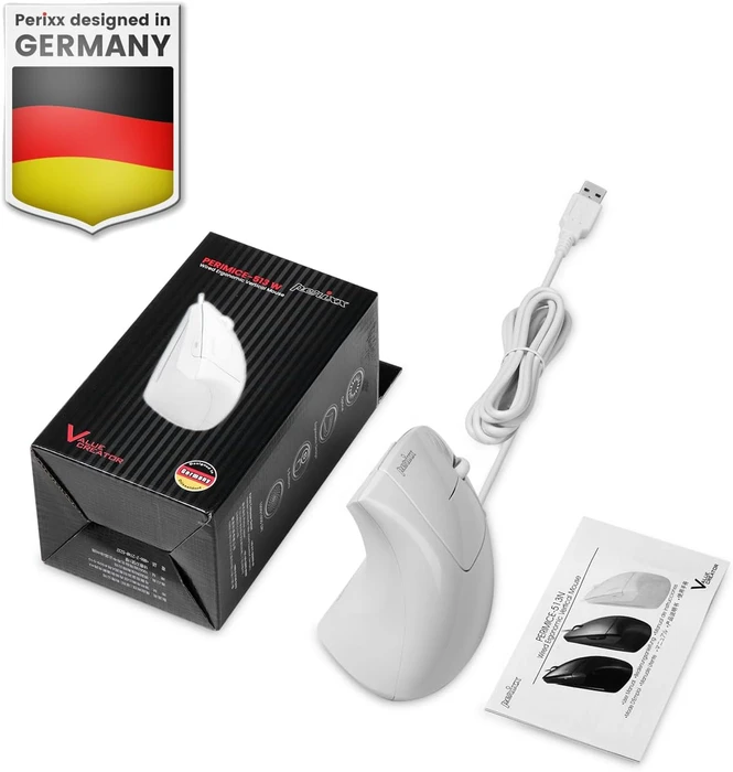 Perixx PERIMICE-513W weiß, USB