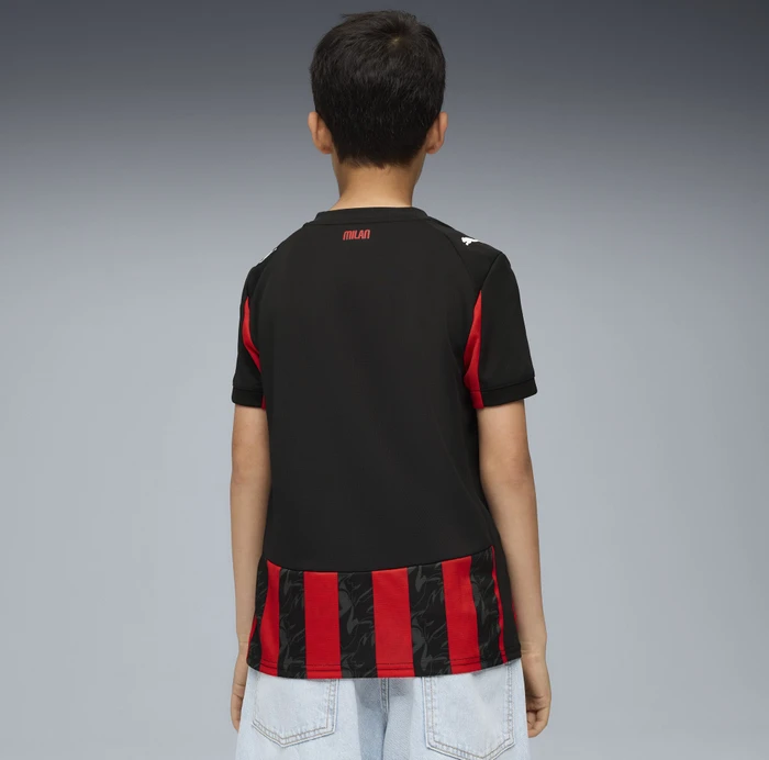 Puma AC Milan 2025/2026 Heimtrikot kurzarm for all time red/puma black (Junior)