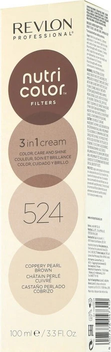 Revlon Nutri Color Filters Haartönung 524 coppery pearl brown, 100ml