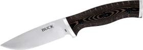 Buck 853 Small Selkirk Messer brown/black micarta