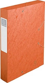Exacompta Cartobox Archivbox 60mm, A4, orange, 10er-Pack
