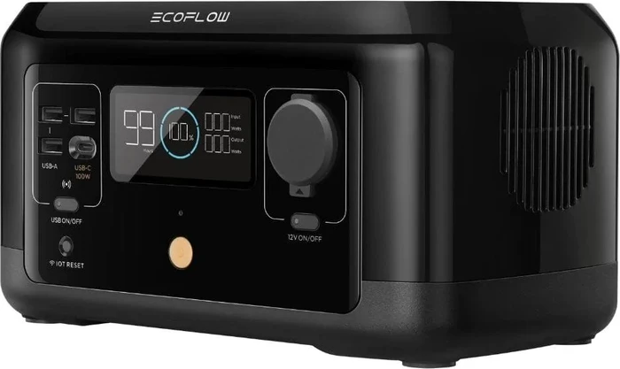EcoFlow River mini wireless Power Station Solargenerator, 210Wh