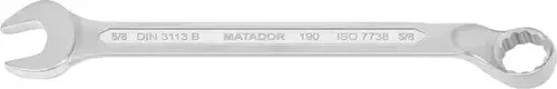 Matador 0190 Ring-Maulschlüssel zöllig, 5/8"x220mm
