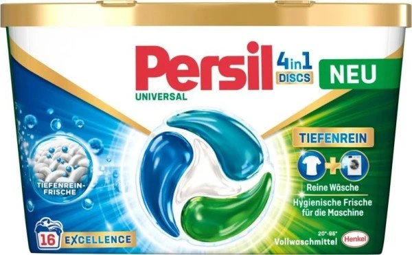 Persil Universal Tiefenrein Disc Waschmittel, 16 Stück