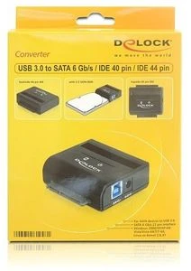 DeLOCK USB -> SATA, USB -> IDE 2.5", USB -> IDE 3.5"