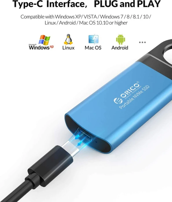 Orico GV100, 128GB, USB-C 3.1