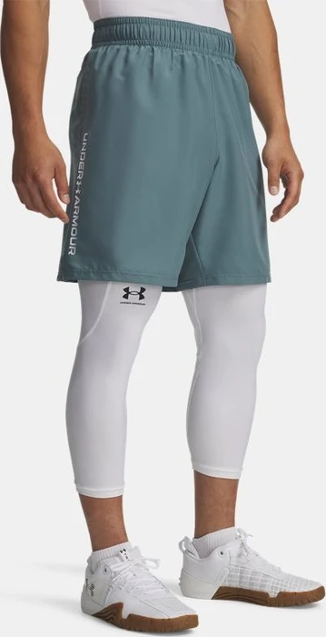 Under Armour Woven Wordmark Hose kurz jasper blue/white (Herren)