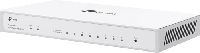 TP-Link Festa FS300 Desktop Gigabit Smart Switch, 8x RJ-45, PoE+ PD
