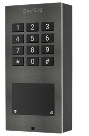 DoorBird A1121 IP Zugangskontrollsystem, 500 Mitarbeiter, Edelstahl V2A pulverbeschichtet, DB 703, Aufputz (423872219)