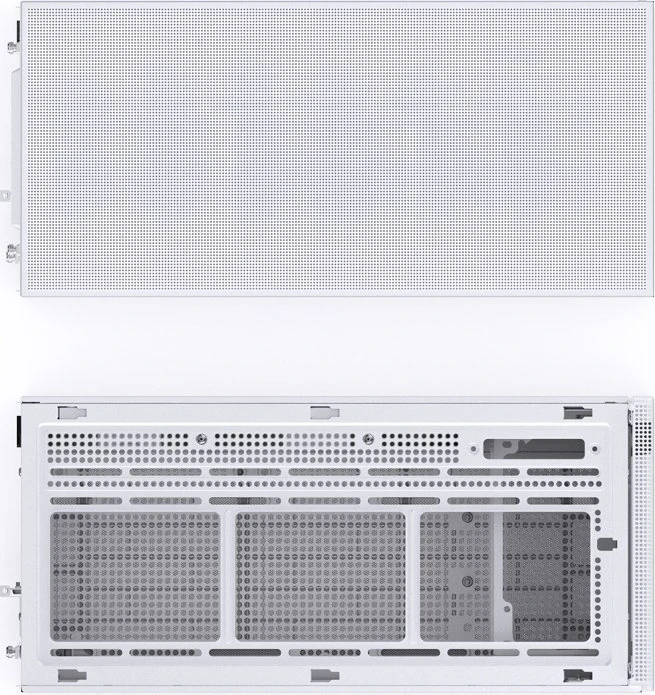 Jonsbo D31 Mesh White, weiß, Glasfenster