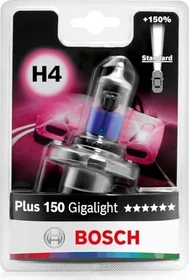 Bosch Gigalight Plus 150 H4 60/55W, 1er-Pack
