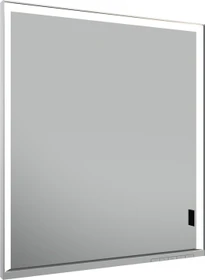 Keuco Royal Lumos Spiegelschrank für Wandeinbau, 1 lange Tür, Türanschlag links, 65x73.5cm