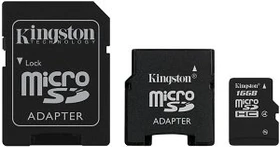 Kingston 16GB, Class 4