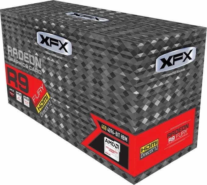 XFX Radeon R9 Fury Pro Liquid Cooled, 4GB HBM, HDMI, 3x DP