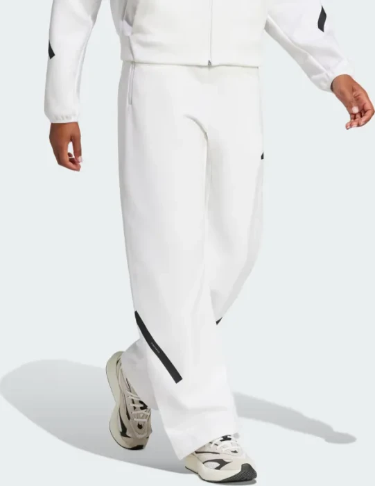 adidas Z.N.E Barrel Trainingshose lang weiß/schwarz (Damen)