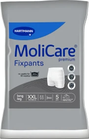 Hartmann MoliCare Premium Fixpants long leg Fixierhose Größe XXL, 200 Stück (40x 5 Stück)