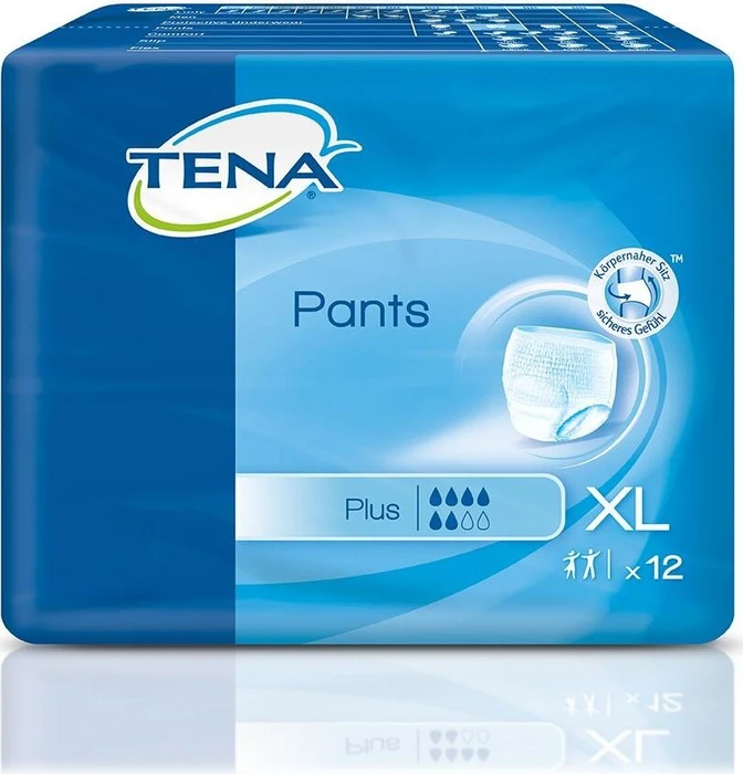 Tena Pants Plus Schutzhose Größe XL, 12 Stück