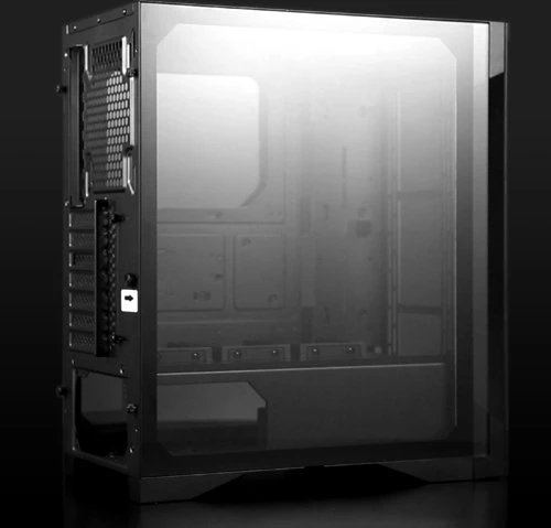 Raijintek Silenos Pro, Glasfenster