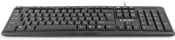 Gembird Standard Keyboard, schwarz, USB, RU