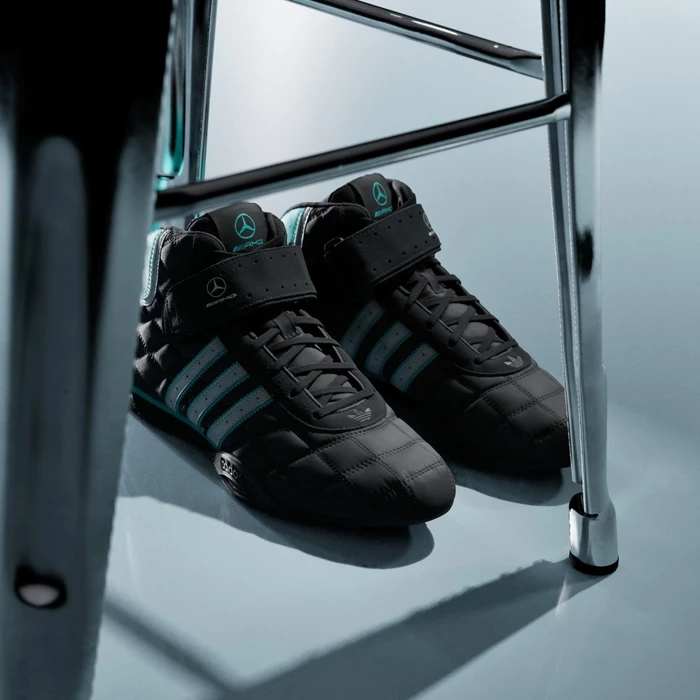 adidas Mercedes AMG Petronas Formula One Team Adiracer High core black/matte silver/semi mint rush