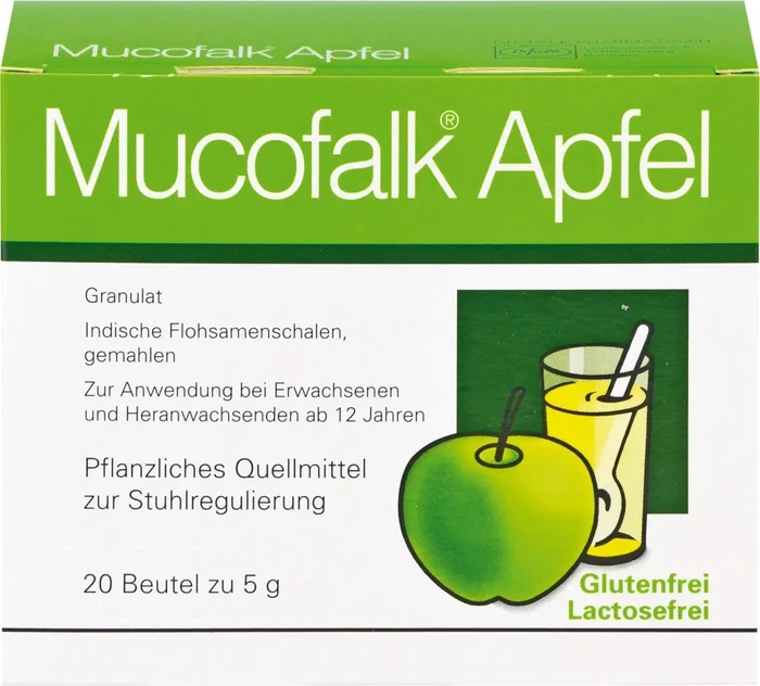 Mucofalk Apfel Granulat Beutel, 20 Stück