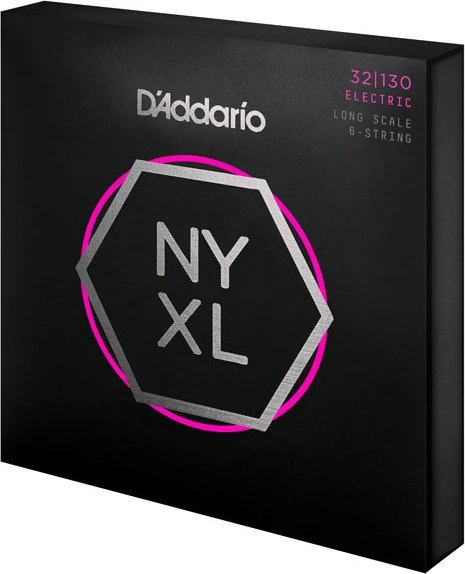 D'Addario NYXL 6-String Bass Regular Light, Long Scale