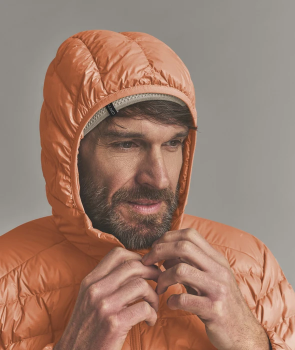 Ortovox Downwool 180 Hooded Funktionsjacke faded tangerine (Herren)