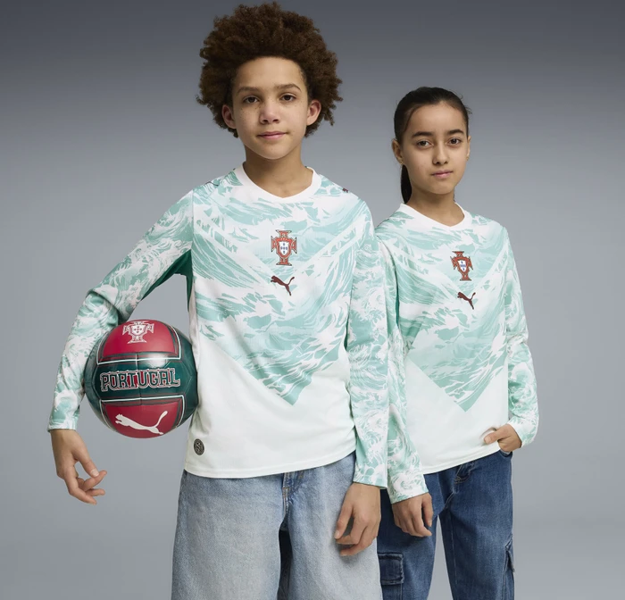 Puma FIFA WM 2026 Portugal Auswärtstrikot langarm (Junior)