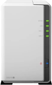 Synology DiskStation DS215j, 512MB RAM, 1x RJ-45 1000Base-T, 1x USB-A 3.0