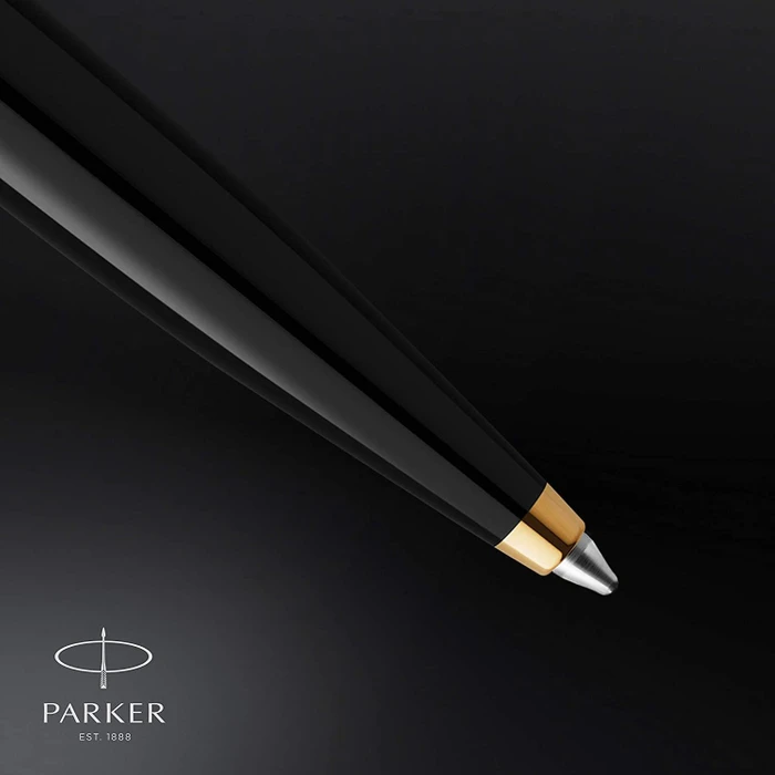 Parker 51 Kugelschreiber black resin/gold trim, Geschenkbox