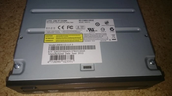 LiteOn iHES112 schwarz, SATA