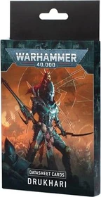 Games Workshop Warhammer 40.000 - Datakarten: Drukhari (DE)